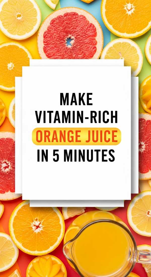 Make Vitamin Rich Orange Juice In 5 Minutes 69edf4112e24f