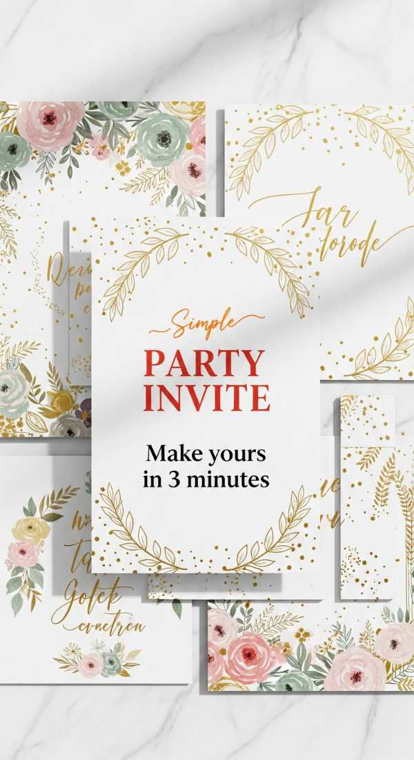 Make Your Grad Party Invite In 3 Simple Minutes 69f2f0d87d344