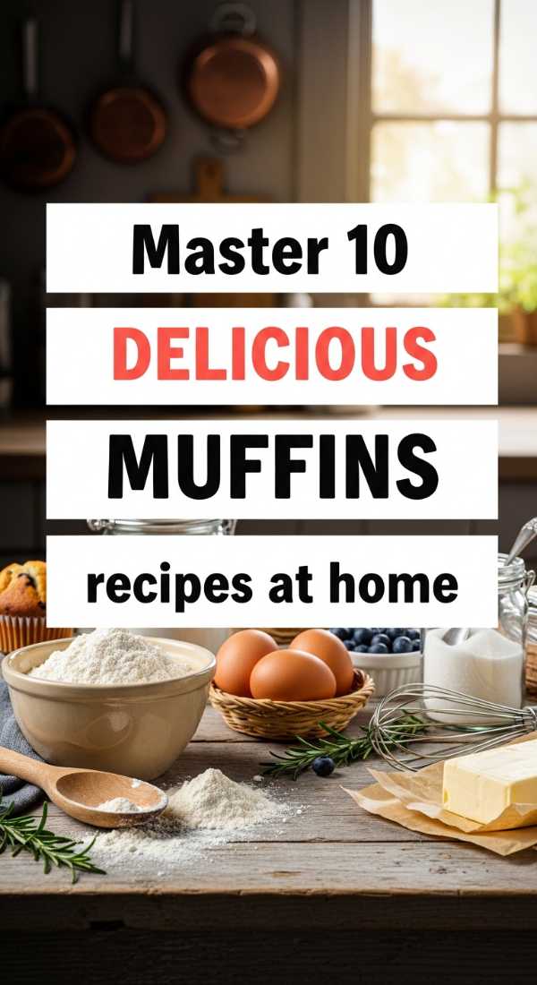 Master 10 Delicious Muffins Recipes At Home 69e853dfb793a
