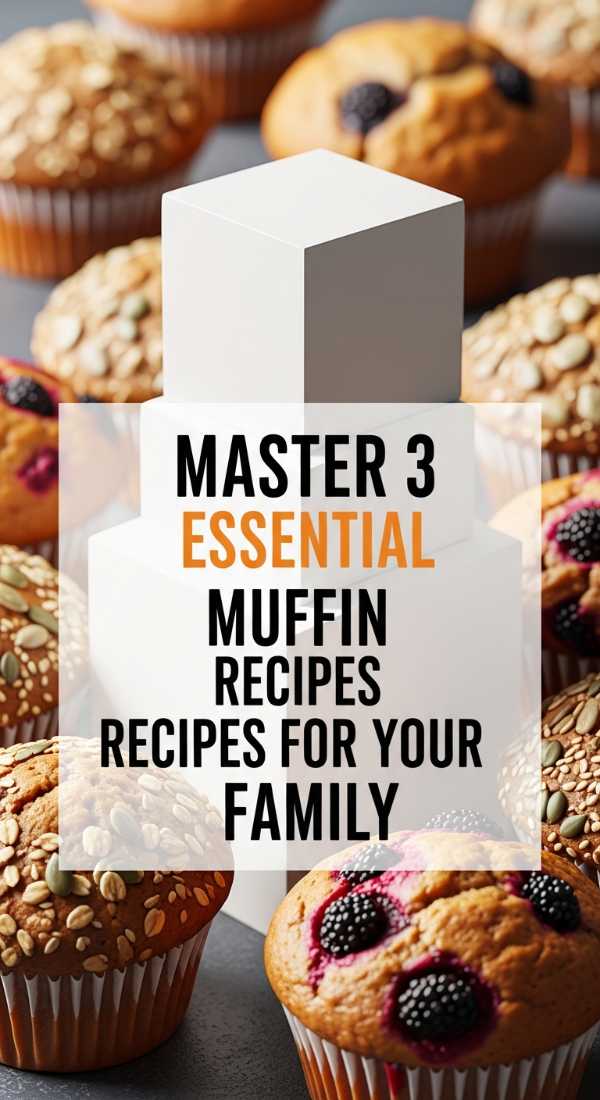Master 3 Essential Muffin Recipes For Your Family 69eb7e2267d88