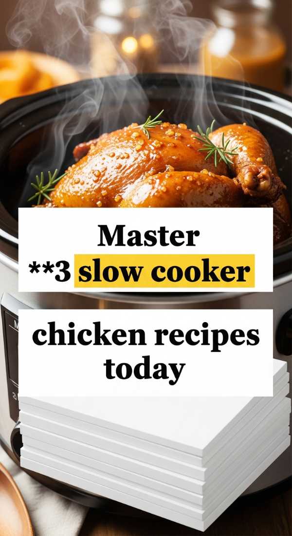 Master 3 Slow Cooker Chicken Recipes Today 69f05ab988242