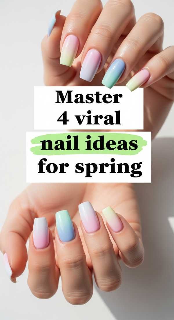 Master 4 Viral Nail Ideas For Spring 69ed0ba9e5022