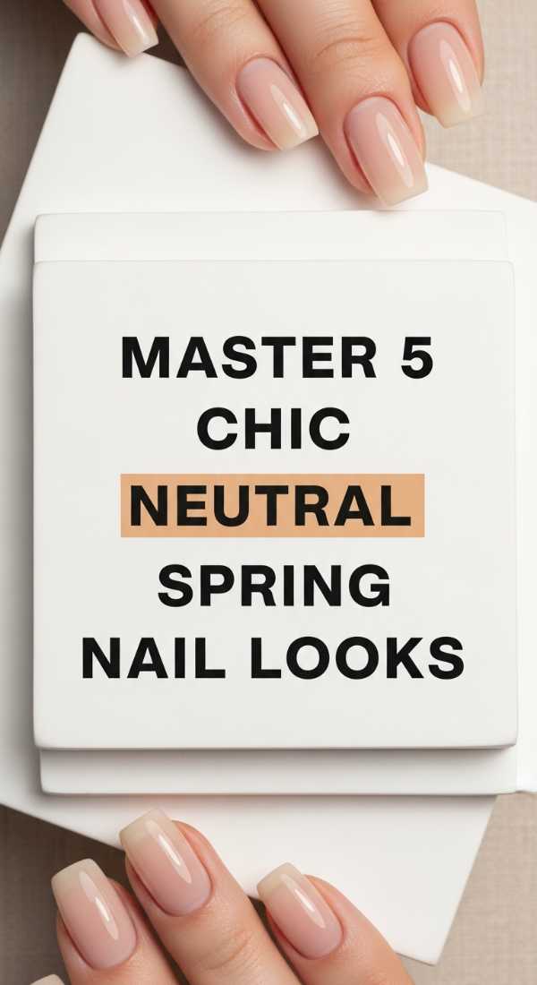 Master 5 Chic Neutral Spring Nail Looks 69efaf968dee8