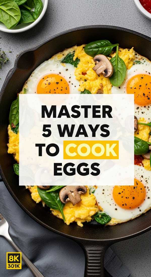 Master 5 Ways To Cook Eggs 69e20d31039d2