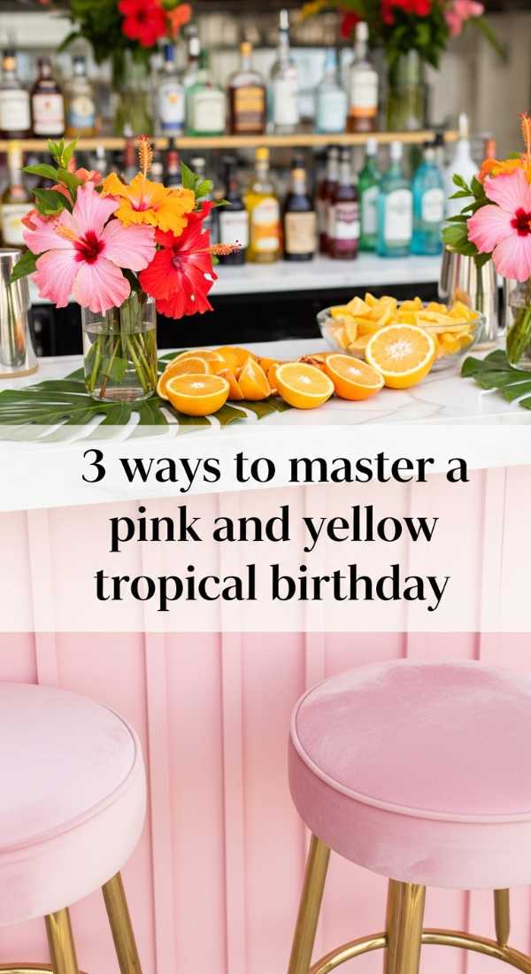 Master A Pink And Yellow Tropical Birthday Aesthetic 69e32737b3a54
