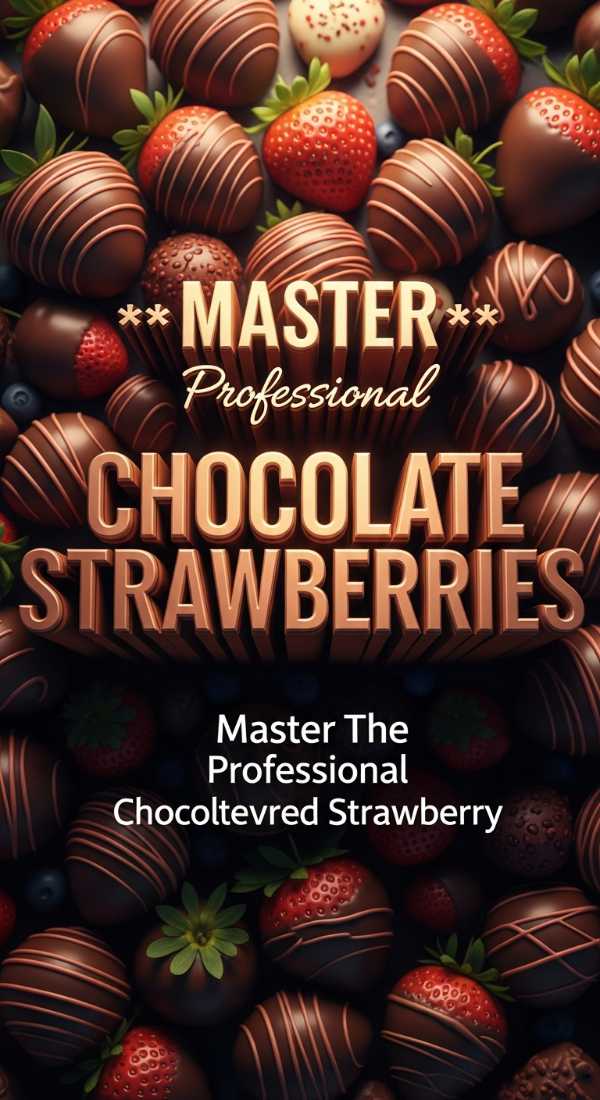Master Chocolate Covered Strawberry Techniques 69dfdb03618ad