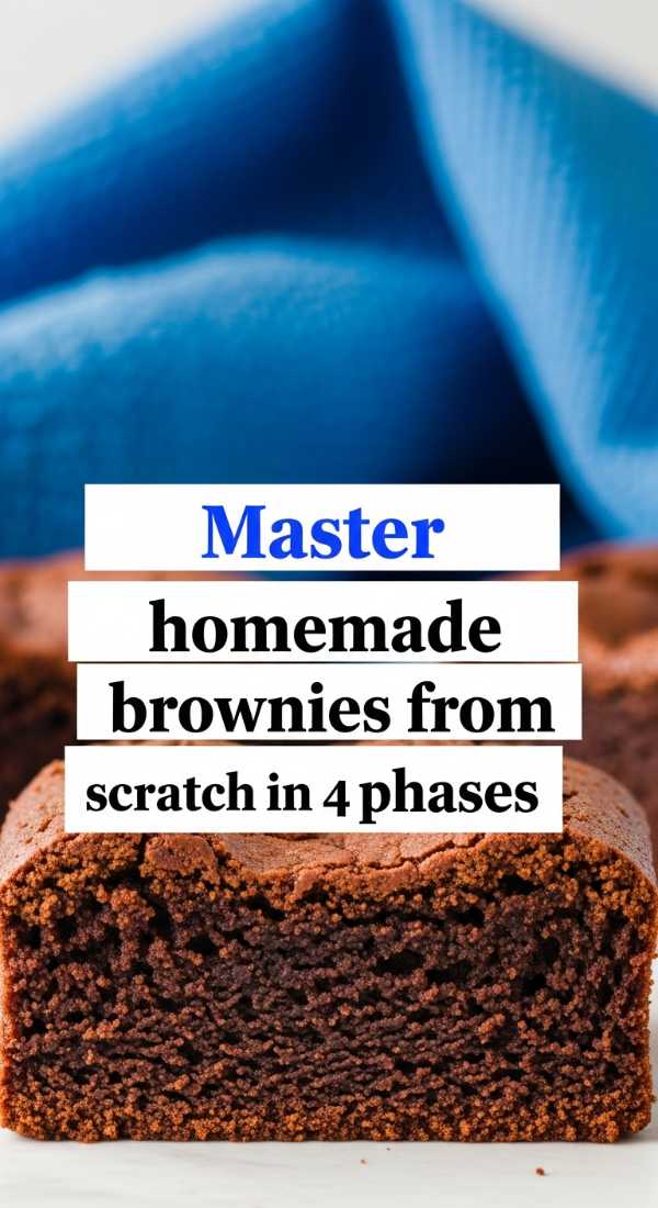 Master Homemade Brownies From Scratch In 4 Phases 69f196fbd1a49