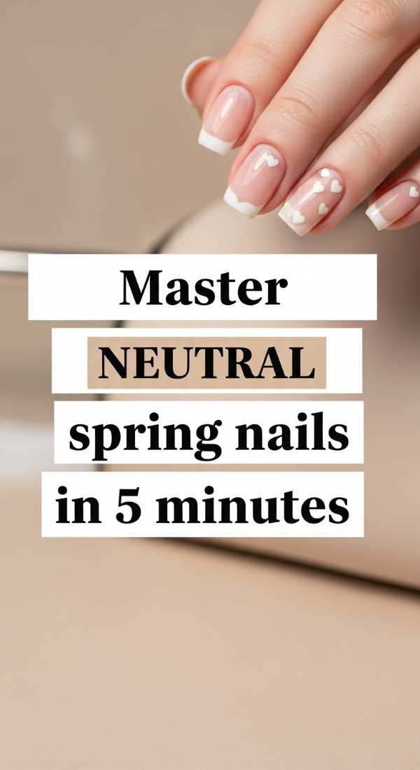 Master Neutral Spring Nails In 5 Minutes 69ed0bbac4238