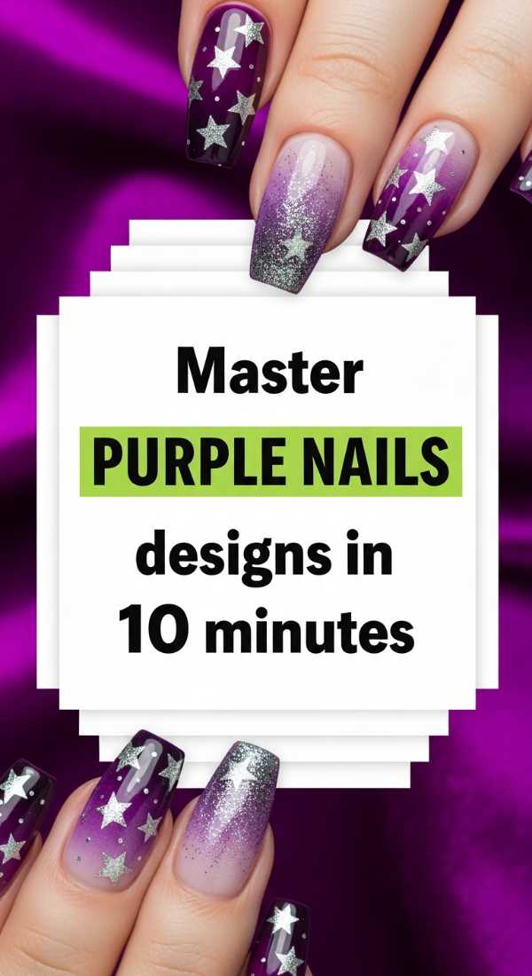 Master Purple Nails Designs In 10 Minutes 69eba3a2e81de