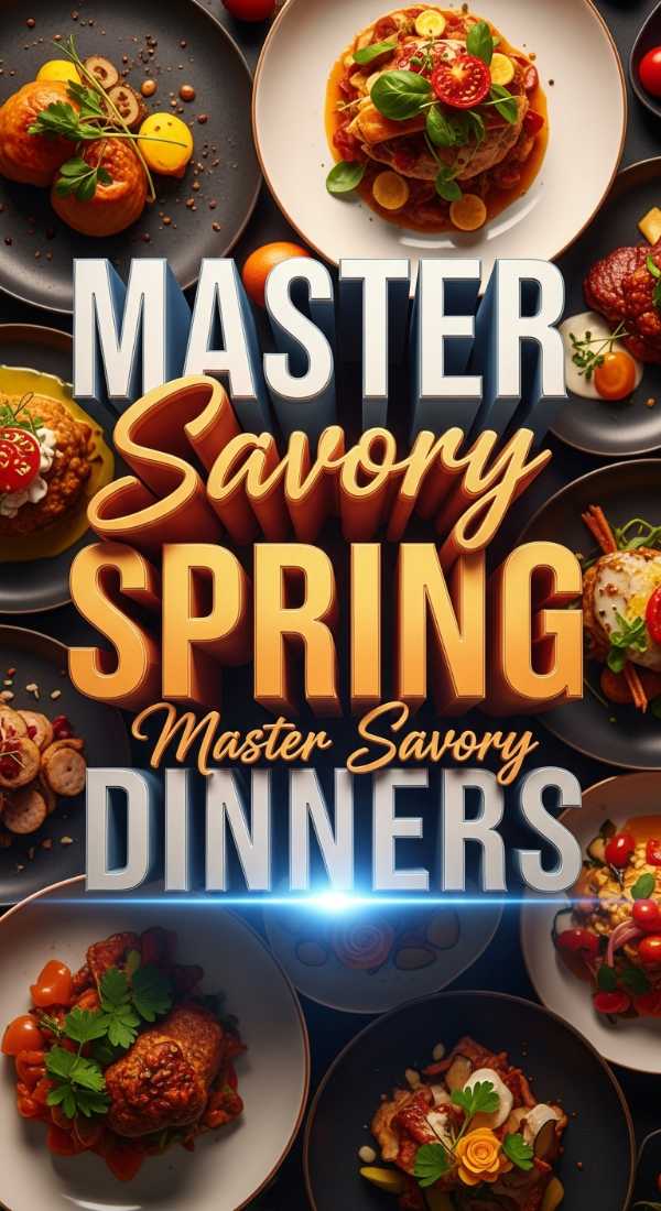 Master Savory Spring Dinners 69de759201e2e
