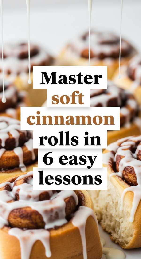 Master Soft Cinnamon Rolls In 6 Easy Lessons 69e853d41c3d3