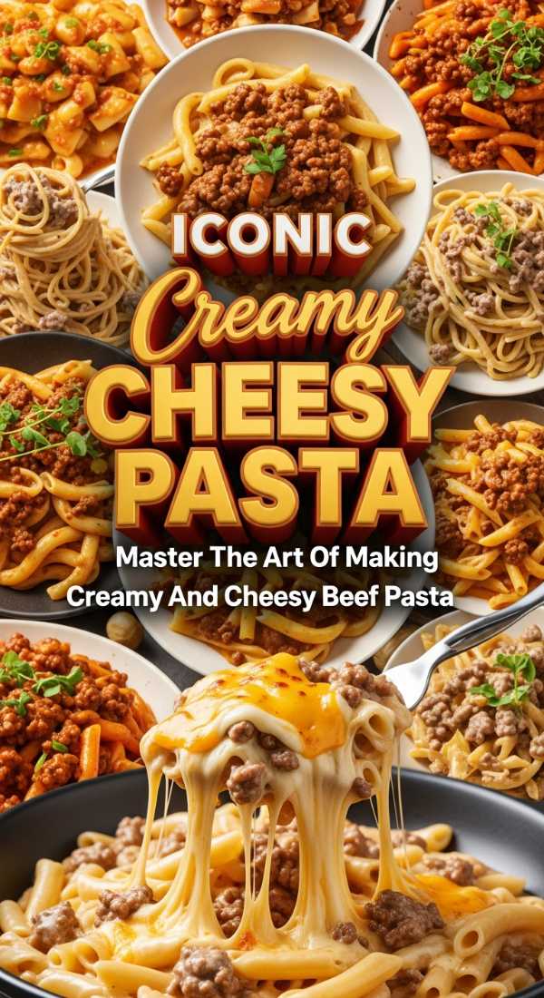 Master The Art Of Making Creamy And Cheesy Beef Pasta 69e70acf47b62