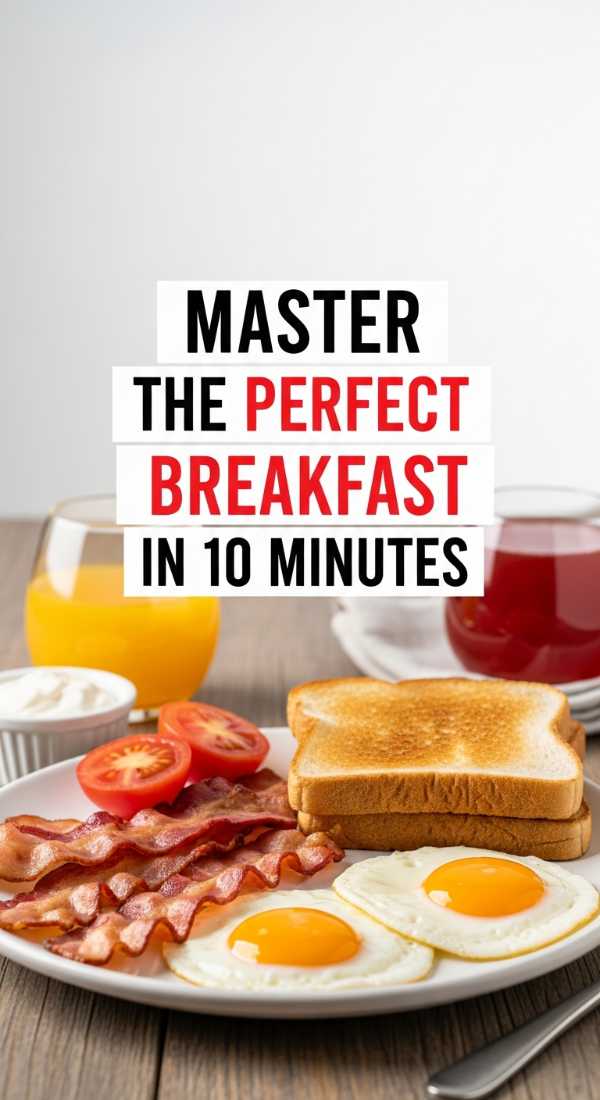 Master The Perfect Breakfast In 10 Minutes 69edfa815851f