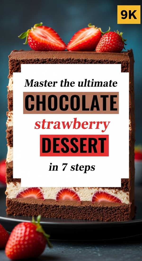 Master The Ultimate Chocolate Strawberry Dessert In 7 Steps 69e46e466e89d
