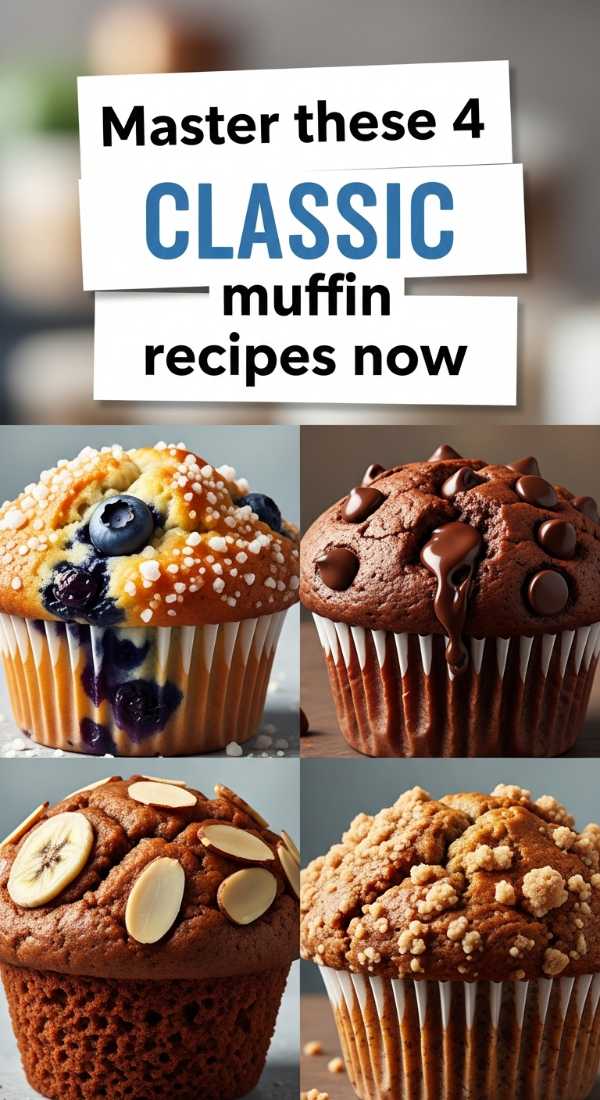 Master These 4 Classic Muffin Recipes Now 69ec86e1b6ce6