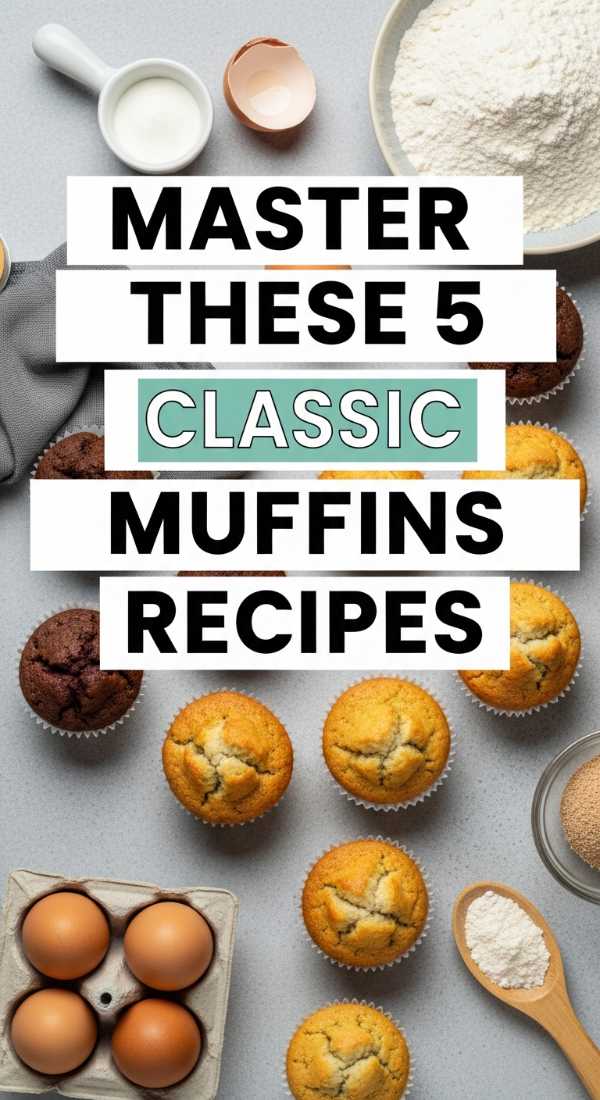 Master These 5 Classic Muffins Recipes 69edf41bde0ab