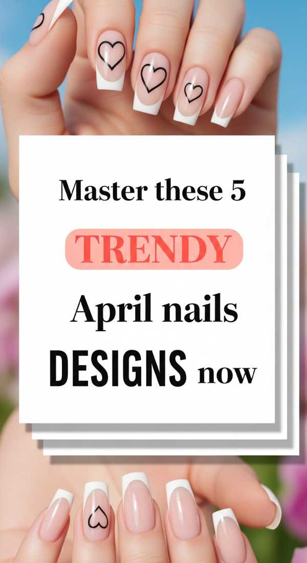 Master These 5 Trendy April Nails Designs Now 69e7802c83e7f