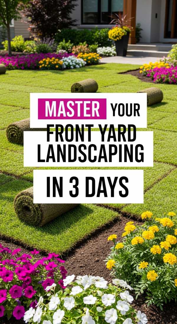 Master Your Front Yard Landscaping In 3 Days 69ee5bcb754a2