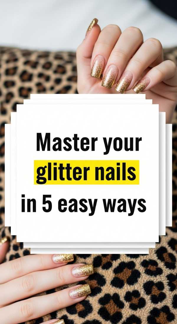 Master Your Glitter Nails In 5 Easy Ways 69e5251226777