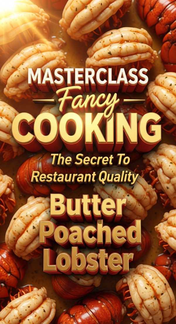 Masterclass Fancy Cooking Butter Poached Lobster 69e35fa449bb3