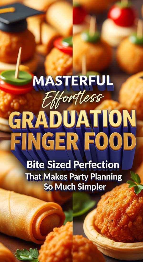 Masterful Effortless Graduation Finger Food Bites 69eefe0bd2430