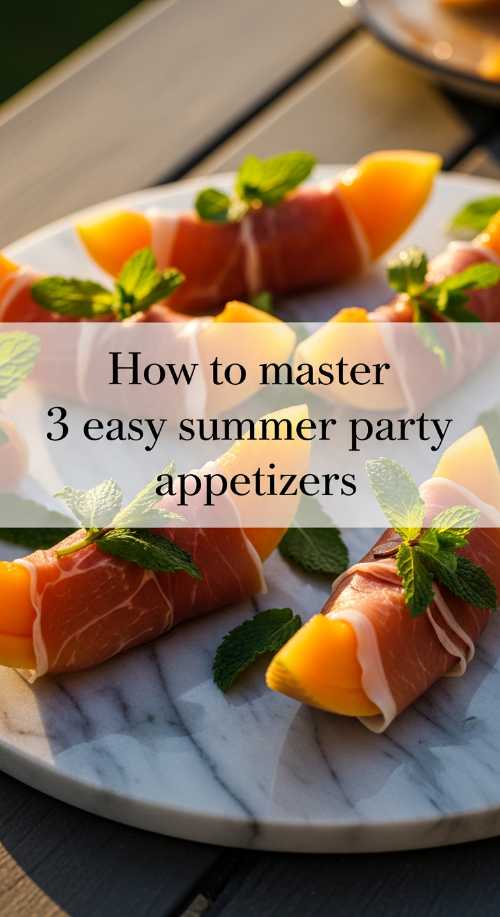 Summer Party Perfection: Decor, Drinks, and Unforgettable Vibes Mastering Summer Appetizers 69de78b5192c8