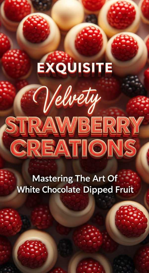 Mastering The Art Of White Chocolate Strawberry Decor 69eca8c92d36a
