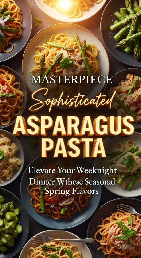 Masterpiece Sophisticated Asparagus Pasta 69e5cc93c5b42