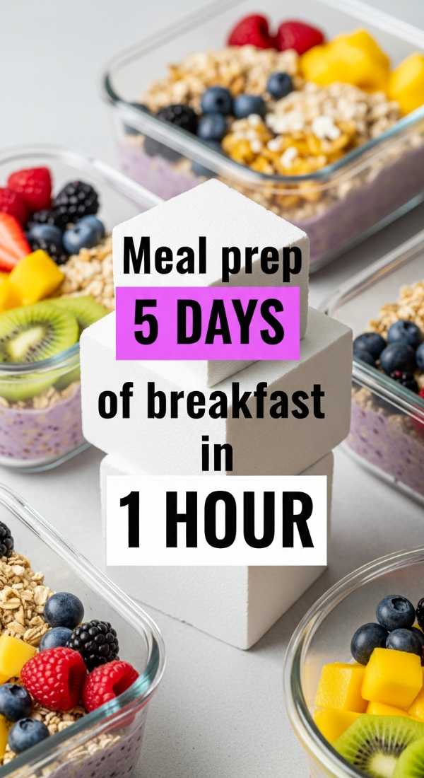 Meal Prep 5 Days Of Breakfast In 1 Hour 69eb7e0dcec50