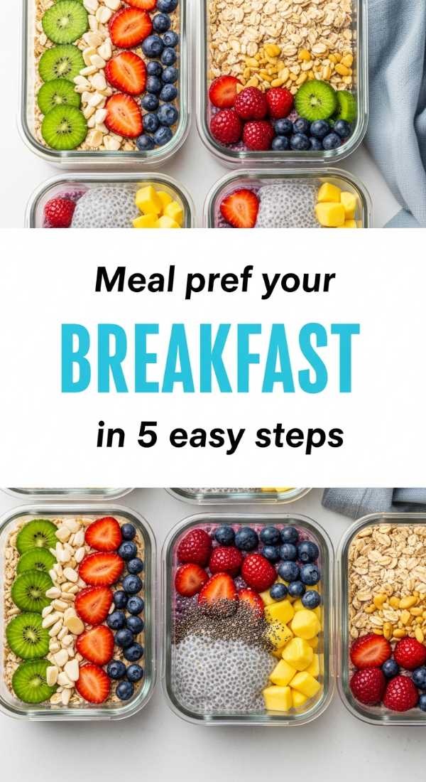 Meal Prep Your Breakfast In 5 Easy Steps 69eb7e28d4b92