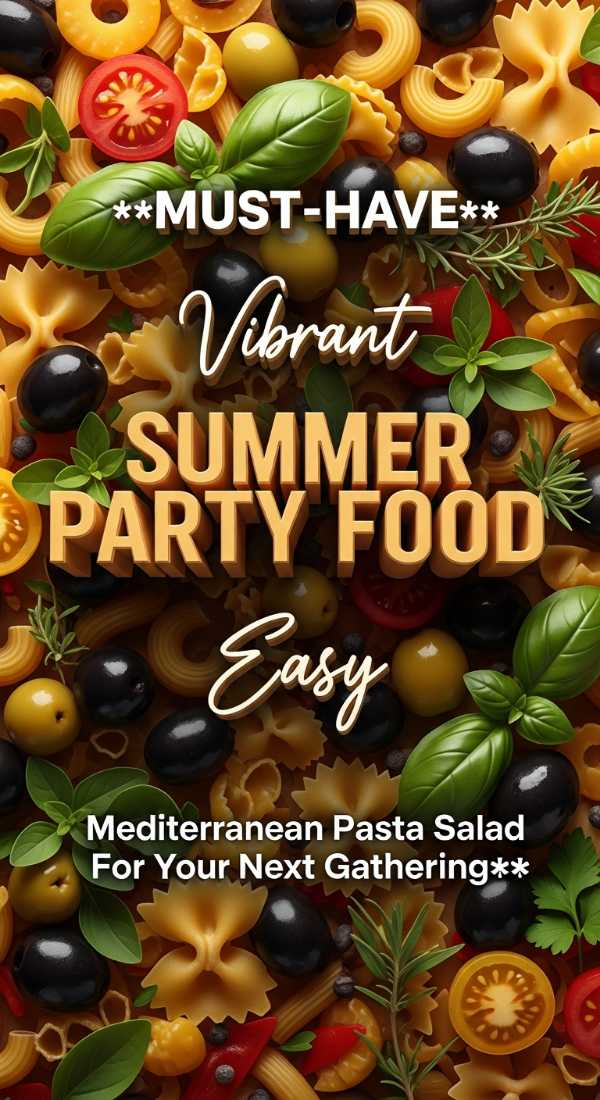 Mediterranean Pasta Salad For Summer 69e9b9e0a594a