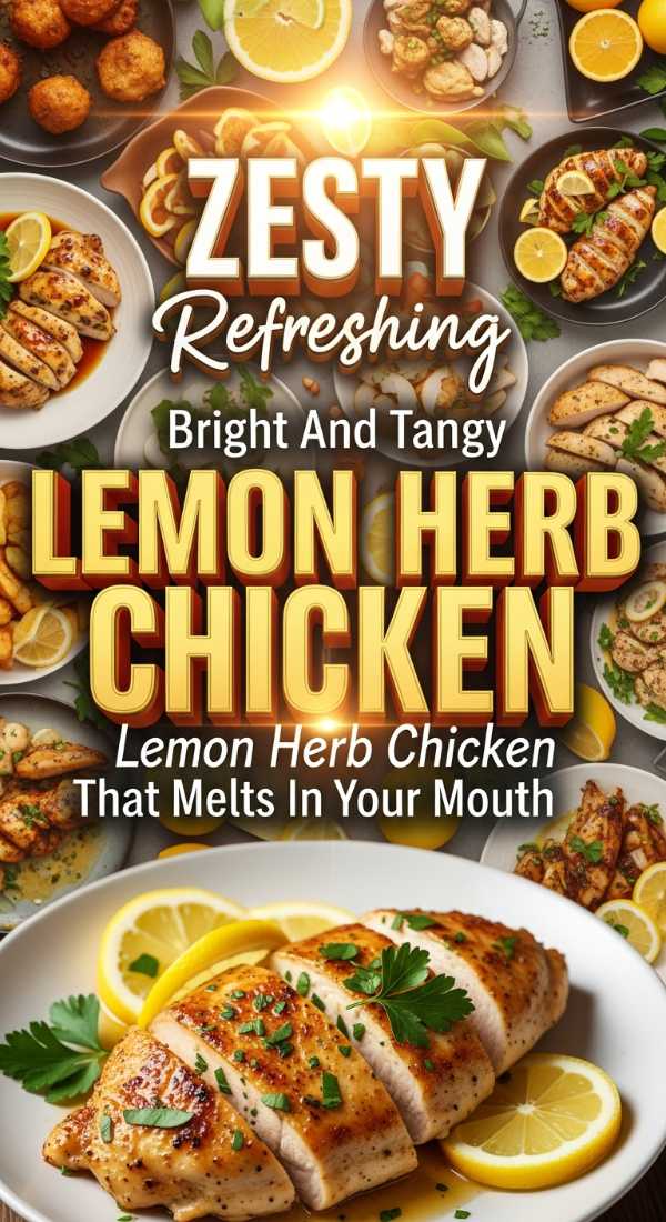 Melt In Your Mouth Lemon Herb Chicken 69e4a6fc15d1f