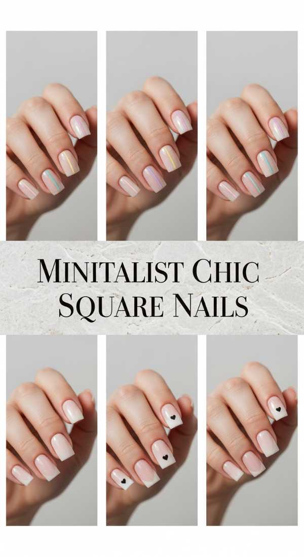 Minimalist Chic Square Nails 69e5f3e5f35e5