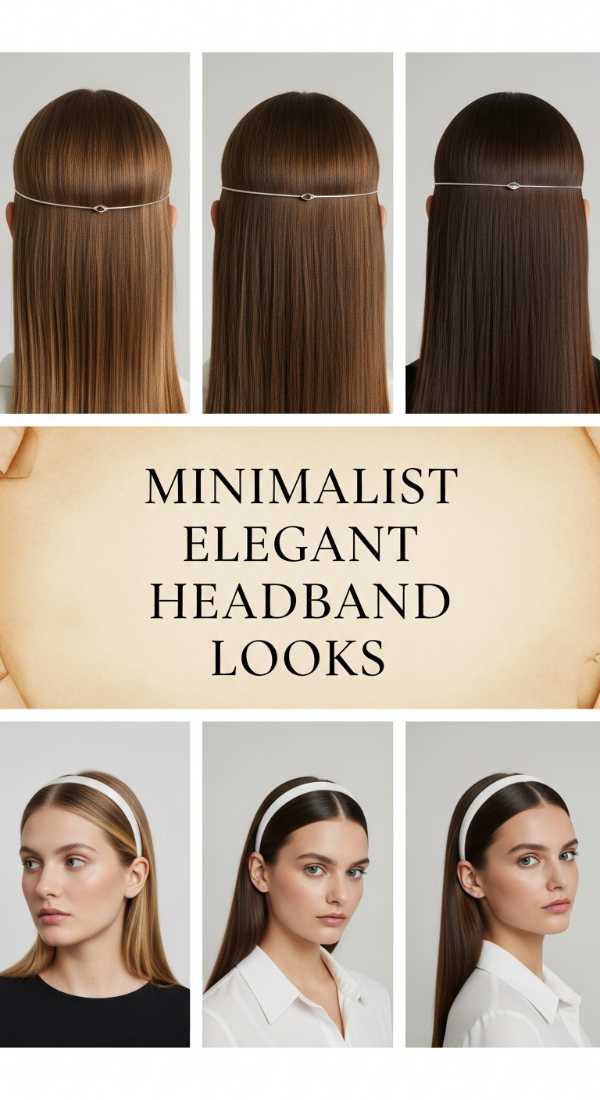 Minimalist Elegant Headband Looks 69e4f6768dd04