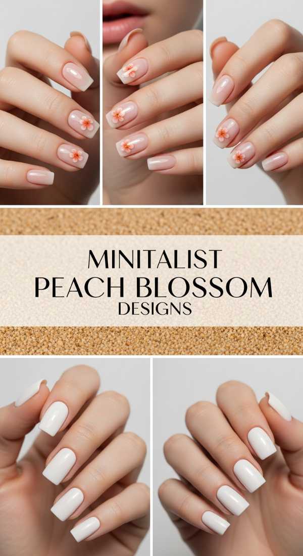Minimalist Peach Blossom Designs 69f24944bcaf6