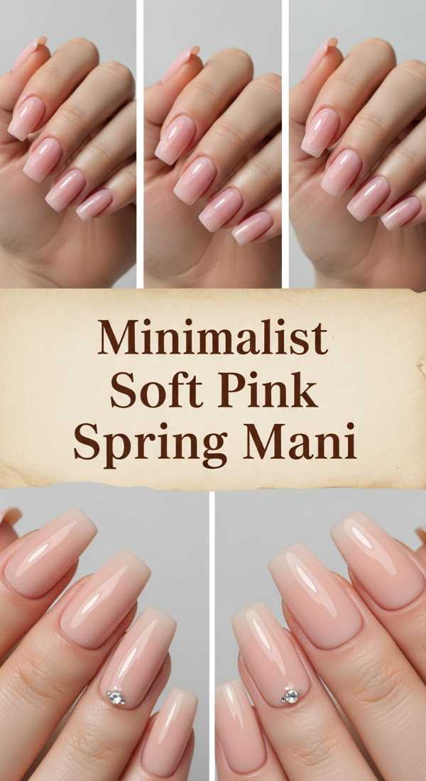 Minimalist Soft Pink Spring Mani 69f24a6f0a895