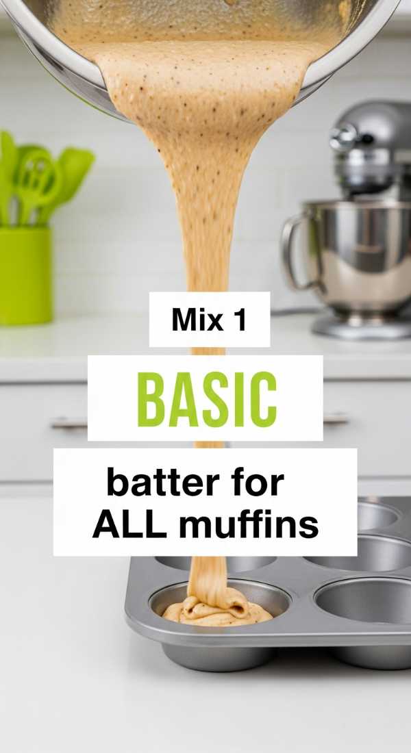 Mix 1 Basic Batter For All Muffins 69e46e4a0d3a6