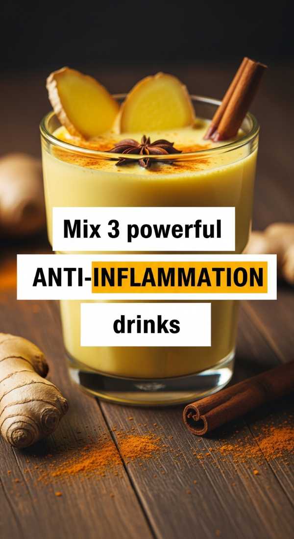 Mix 3 Powerful Anti Inflammation Drinks 69edfa878e591