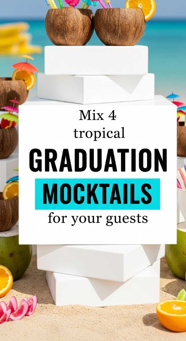 Mix 4 Tropical Graduation Mocktails For Your Guests 69ee54eb6a69a