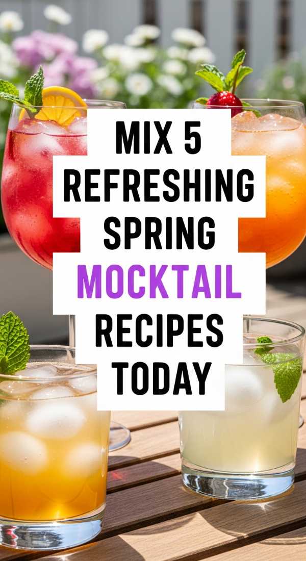 Mix 5 Refreshing Spring Mocktail Recipes Today 69de7f17c60d9
