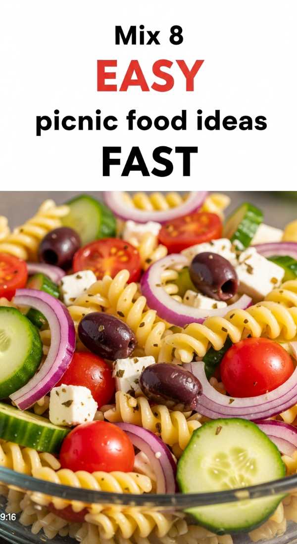 Mix 8 Easy Picnic Food Ideas Fast 69e85583e07c2