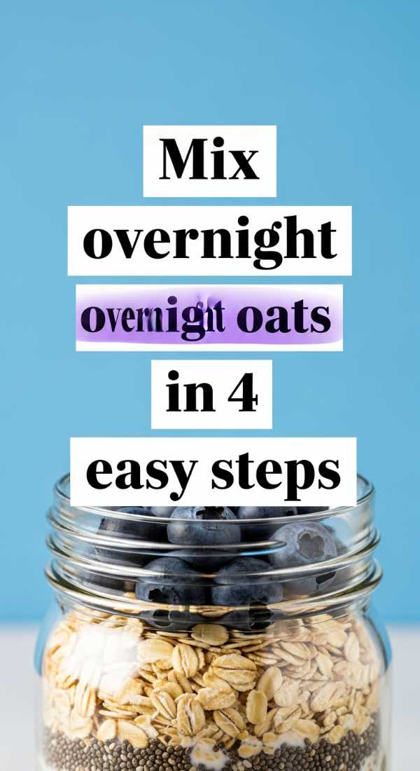 Mix Overnight Oats In 4 Easy Steps 69f196ff96b18