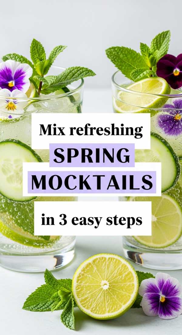 Mix Refreshing Spring Mocktails In 3 Easy Steps 69e5d1376b3ea
