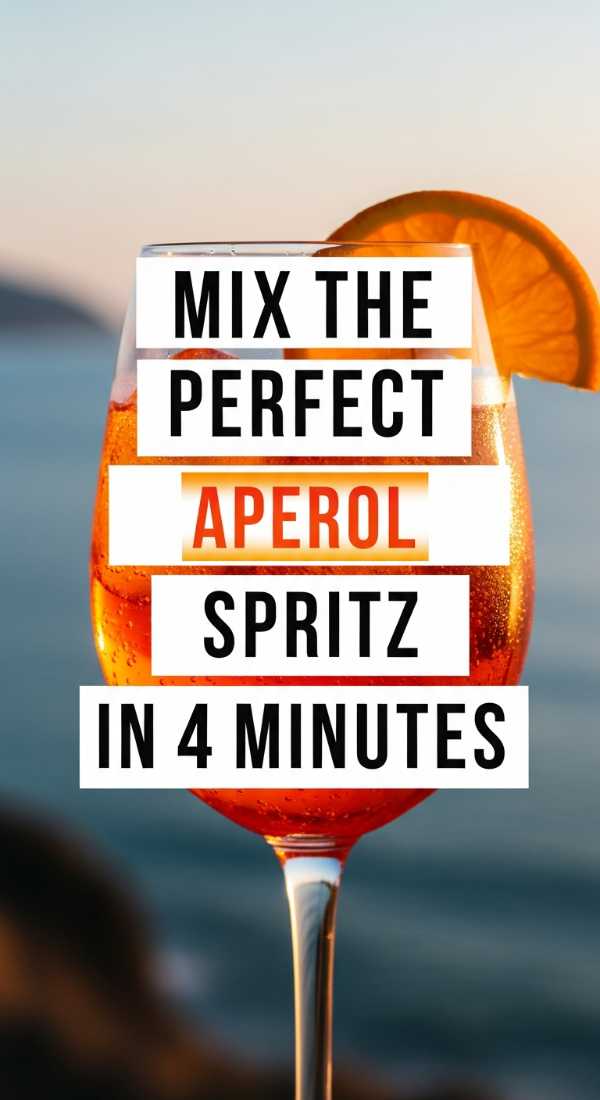 Mix The Perfect Aperol Spritz In 4 Minutes 69ee54ee33620