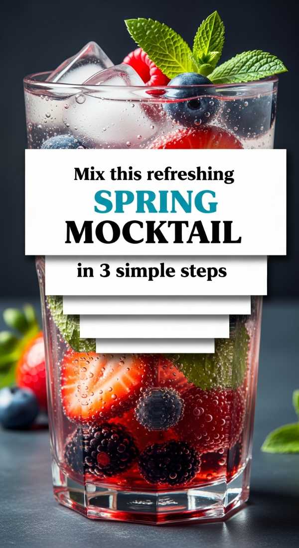 Mix This Refreshing Spring Mocktail In 3 Simple Steps 69e21f0e3c58a