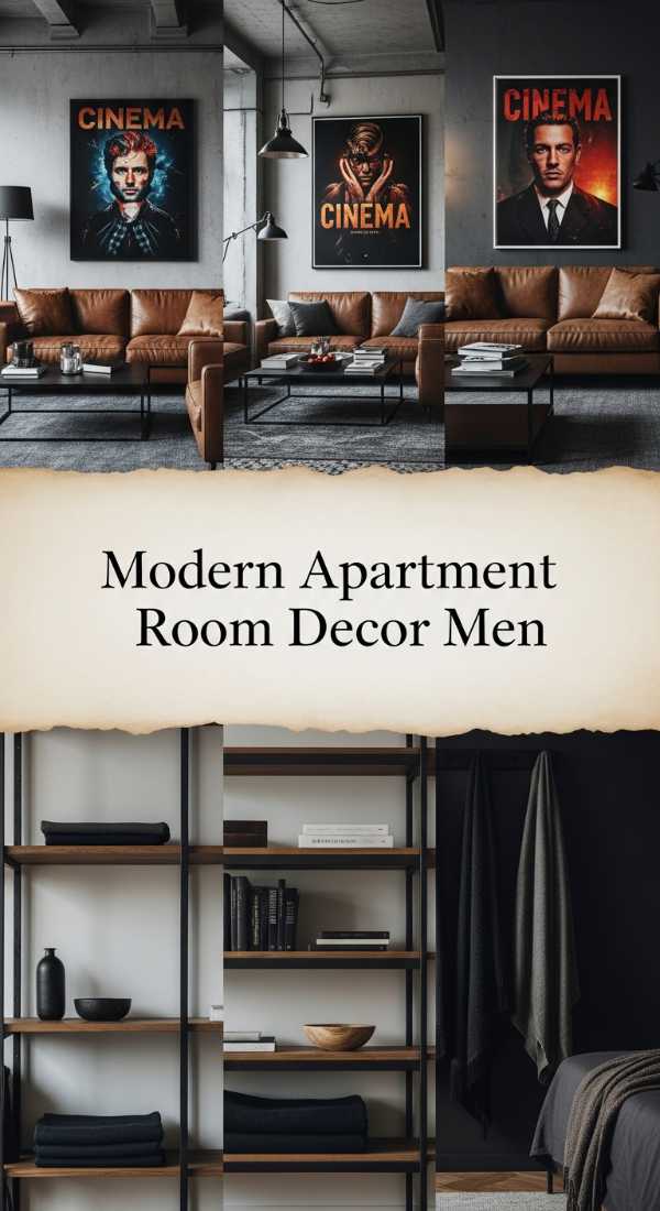 Modern Apartment Room Decor Men 69df1fc8c263f