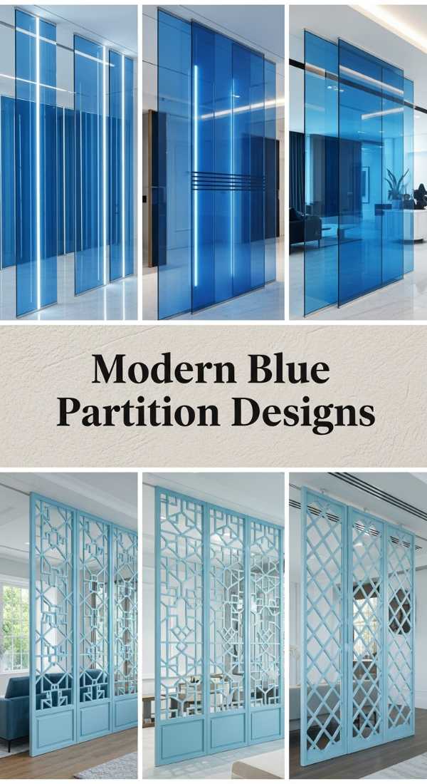 Modern Blue Partition Designs 69e64b8459c1d