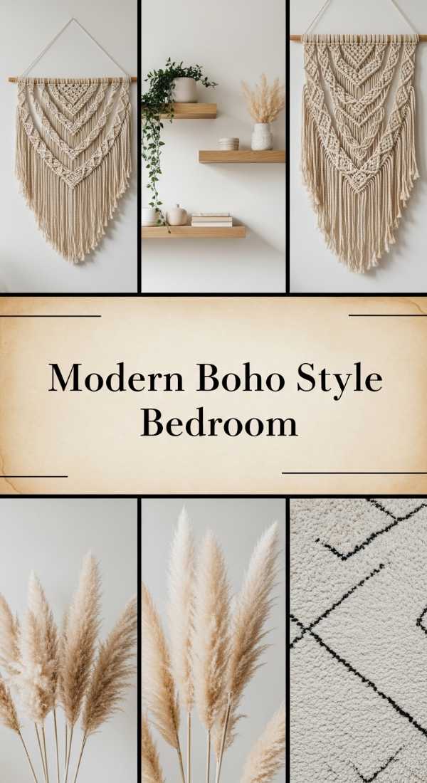 Modern Boho Style Bedroom 69ea60bc47844