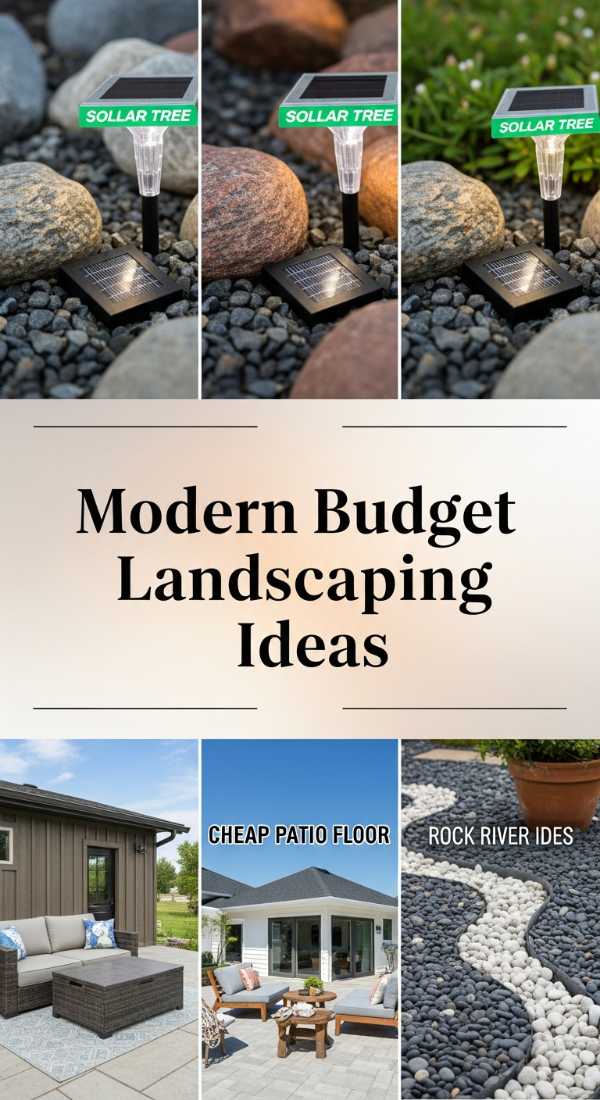 Modern Budget Landscaping Ideas 69e64c65b9528