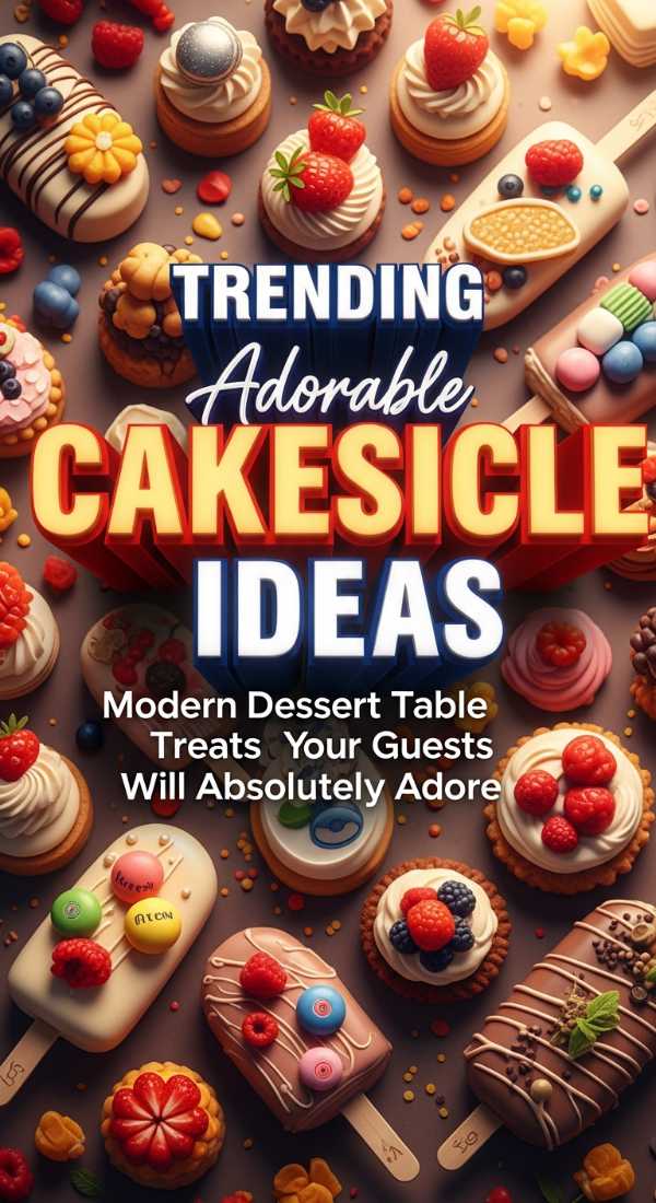 Modern Cakesicles Ideas For Parties 69ef8e2e2333d